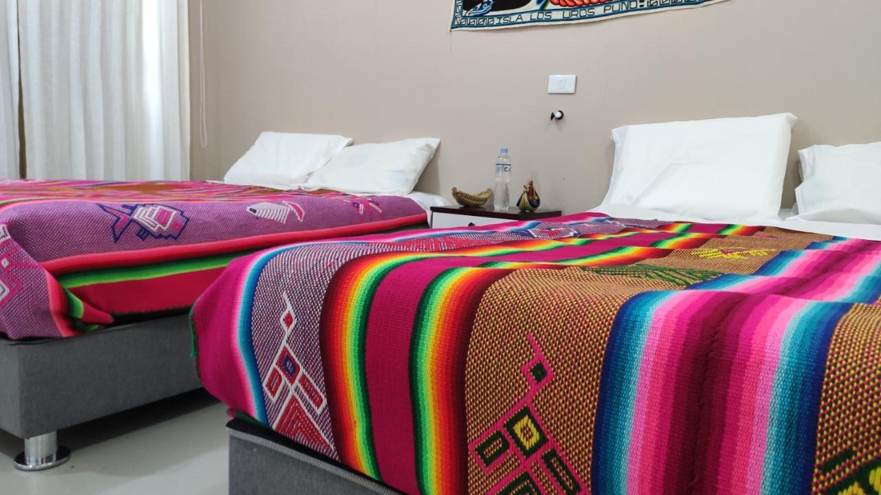 Uros Maya Lodge Puno Buitenkant foto