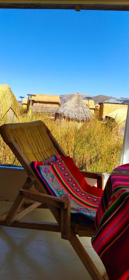 Uros Maya Lodge Puno Buitenkant foto