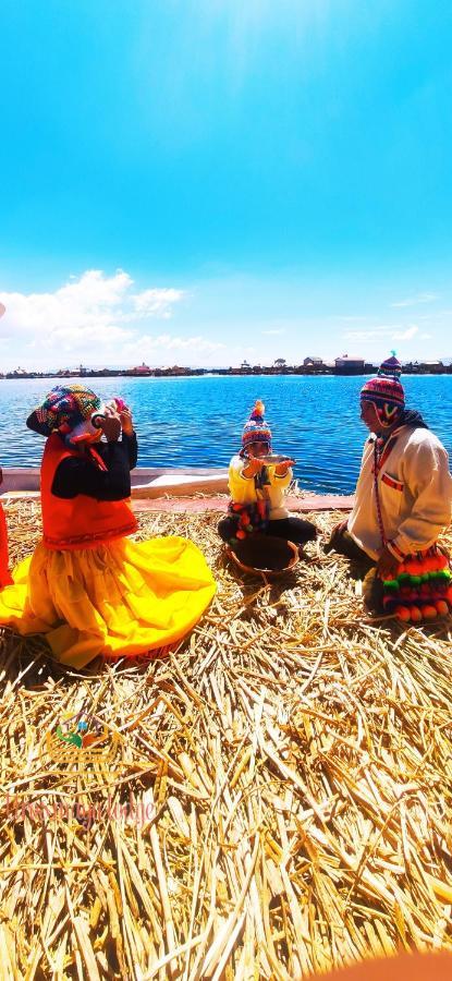 Uros Maya Lodge Puno Buitenkant foto