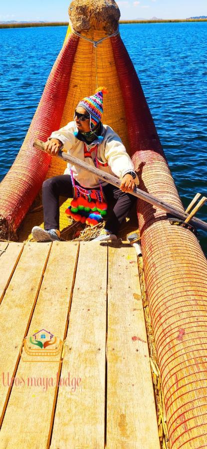 Uros Maya Lodge Puno Buitenkant foto