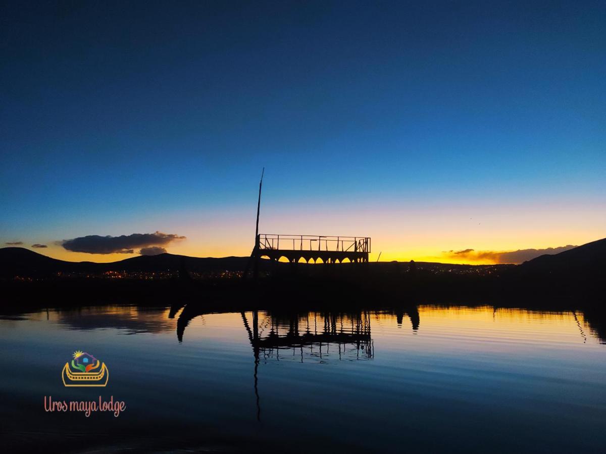 Uros Maya Lodge Puno Buitenkant foto
