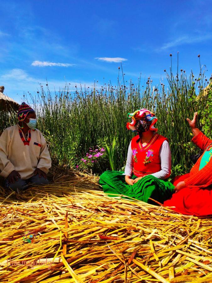 Uros Maya Lodge Puno Buitenkant foto