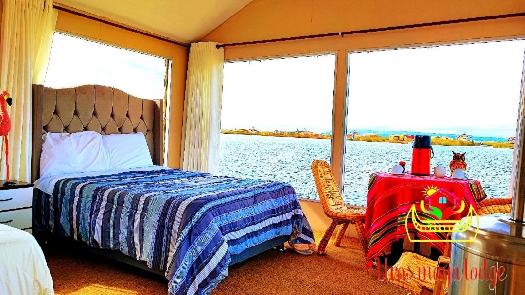 Uros Maya Lodge Puno Buitenkant foto