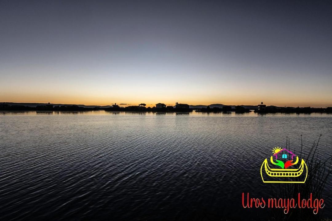 Uros Maya Lodge Puno Buitenkant foto