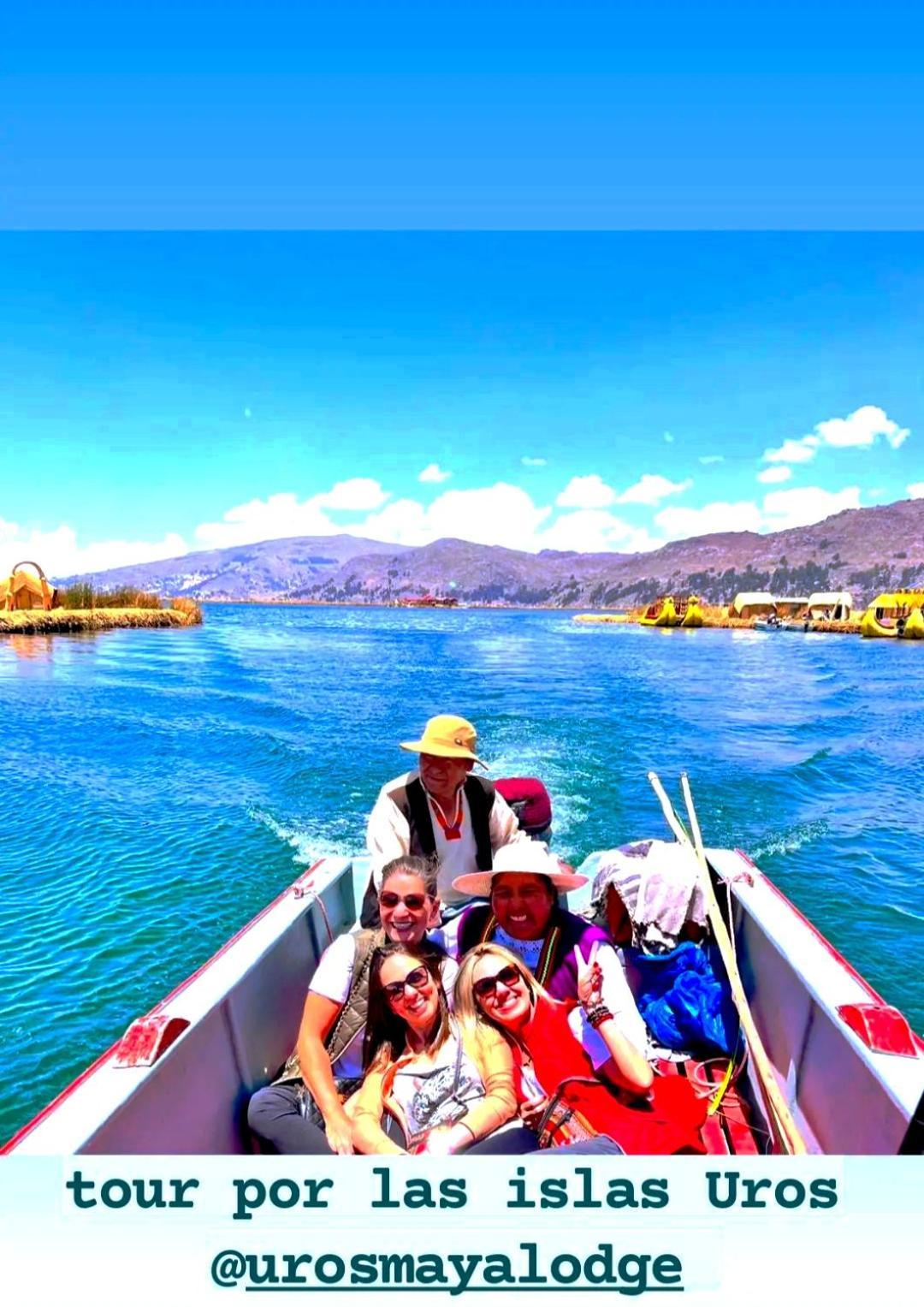 Uros Maya Lodge Puno Buitenkant foto