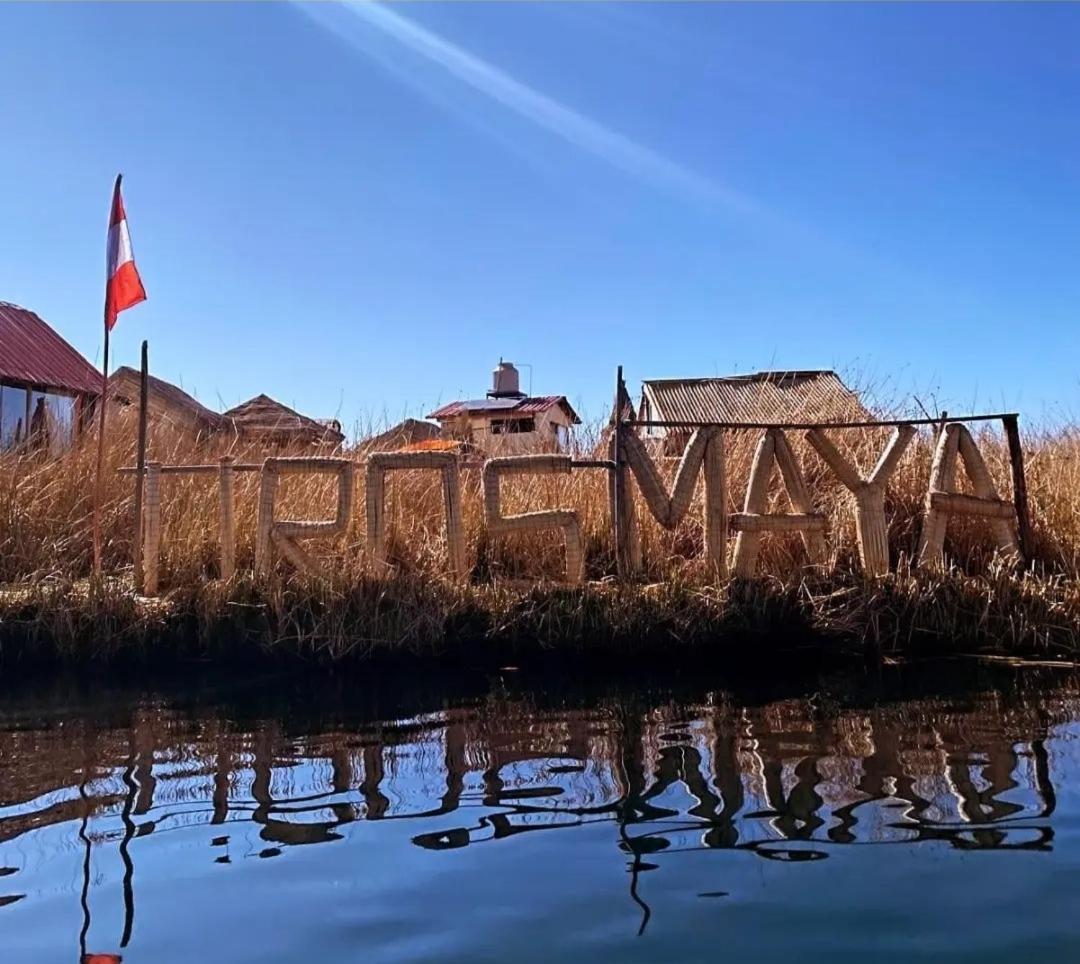 Uros Maya Lodge Puno Buitenkant foto